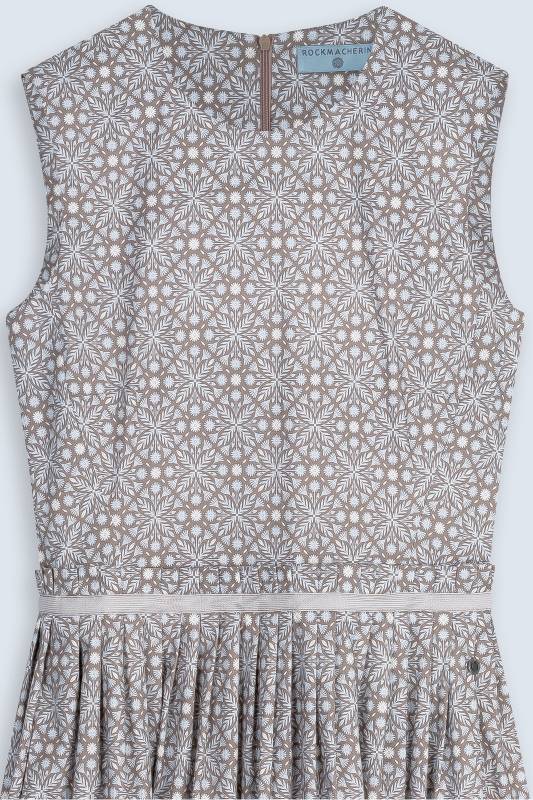 Rockmacherin Elfriede Kleid Im Landhausstil Mit Print Auf Elastischer Baumwolle