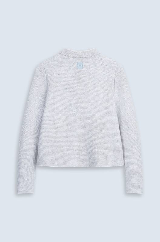 Rockmacherin Florentine Trachten-Strickjacke Mit Stehkragen Aus Merinowolle