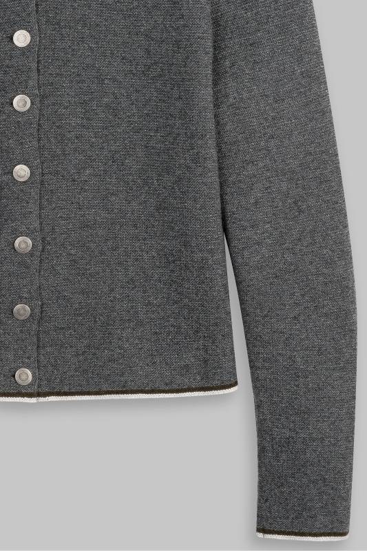 Rockmacherin Florentine Trachtenstrickjacke Mit Stehkragen