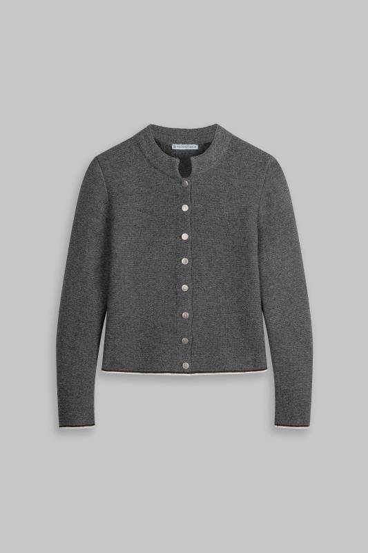 Rockmacherin Florentine Trachtenstrickjacke mit Stehkragen Rockmacherin Florentine Trachtenstrickjacke mit Stehkragen