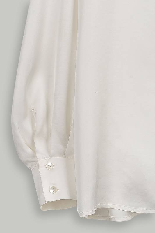 Rockmacherin Hilla Damenbluse Oversized Aus Viskosesatin