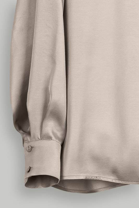 Rockmacherin Hilla Damenbluse Oversized Aus Viskosesatin