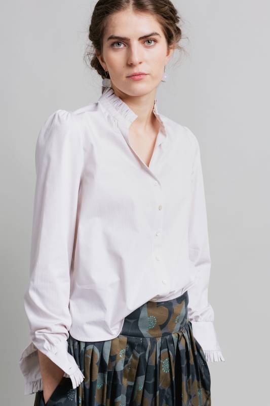 Rockmacherin Kalo Wadenlanger Rock Mit Plakativem Print Und Zwei Taschen