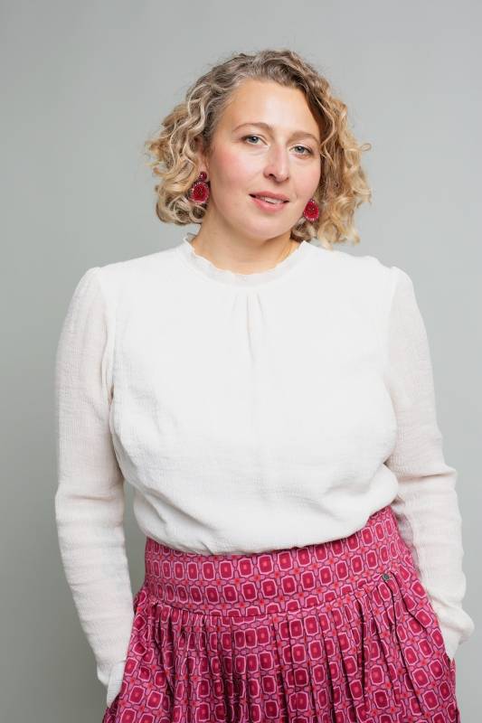 Rockmacherin Kalo Wadenlanger Rock Mit Print Und Zwei Taschen