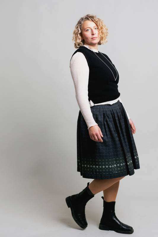 Rockmacherin Kalotta Trachtenrock Mit Viskosefutter Und Zwei Taschen