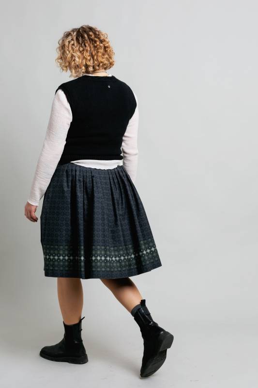 Rockmacherin Kalotta Trachtenrock Mit Viskosefutter Und Zwei Taschen