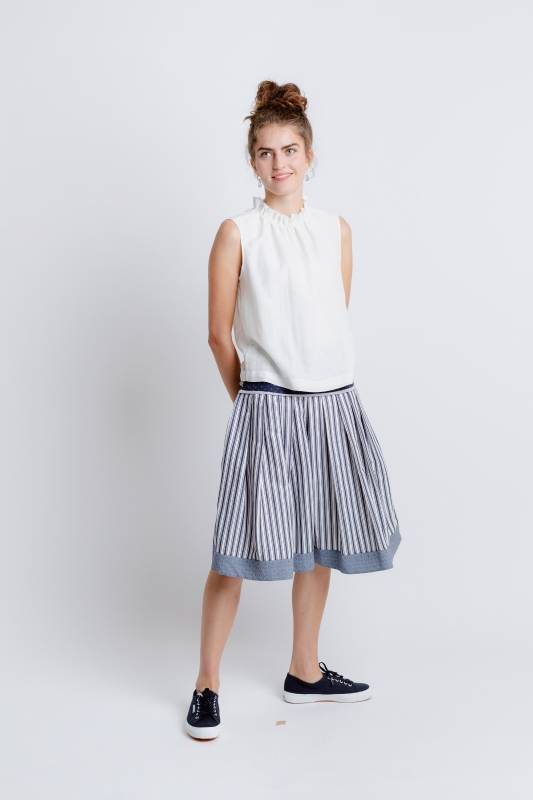 Rockmacherin Liegeschdui Trachtenrock Für Damen Mit Passe Und Streifen