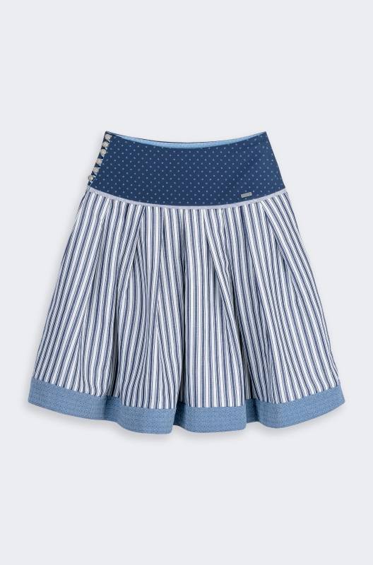 Rockmacherin Liegeschdui trachtenrock für Damen mit Passe und Streifen Rockmacherin Liegeschdui trachtenrock für Damen mit Passe und Streifen