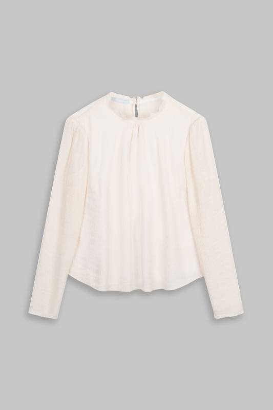 Rockmacherin Lucia Romantische Damenbluse Aus Viskose-Crêpe