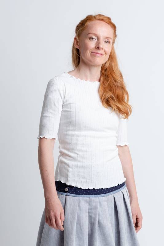 Rockmacherin Mona Trachtenshirt Aus Biobaumwolle Mit Halblangem Ärmel