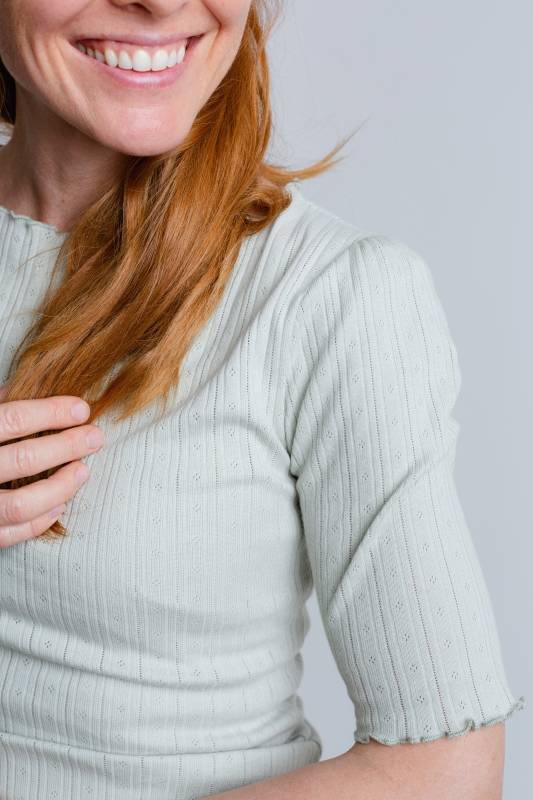 Rockmacherin Mona Trachtenshirt Aus Biobaumwolle Mit Halblangem Ärmel