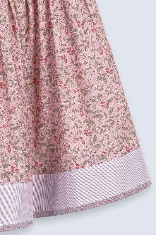 Rockmacherin Osterhos Trachterock Mit Passe Und Blümchenmuster