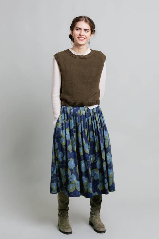 Rockmacherin Ottilie Trachtiger Strickpullunder Kurz Und Gerade Geschnitten