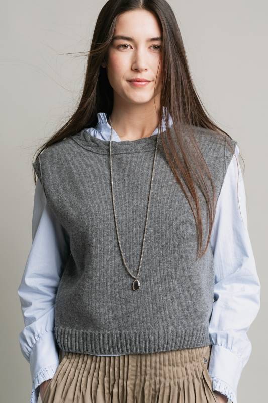 Rockmacherin Ottilie Trachtiger Strickpullunder Kurz Und Gerade Geschnitten