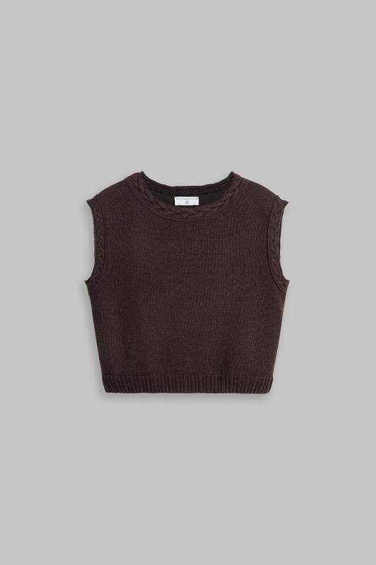 Rockmacherin Ottilie Trachtiger Strickpullunder Kurz Und Gerade Geschnitten