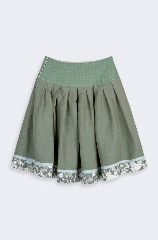 Rockmacherin Pfeiffadeggl Trachtenrock Mit Passe Und Irischem Leinen