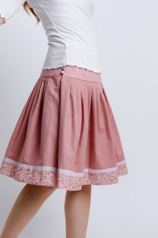 Rockmacherin Pfingstox Damen-Trachtenrock Mit Feinstem Baumwolljacquard