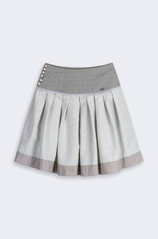 Rockmacherin Radlerhoibe Trachtenrock für Damen aus hellem Halbleinen Rockmacherin Radlerhoibe Trachtenrock für Damen aus hellem Halbleinen