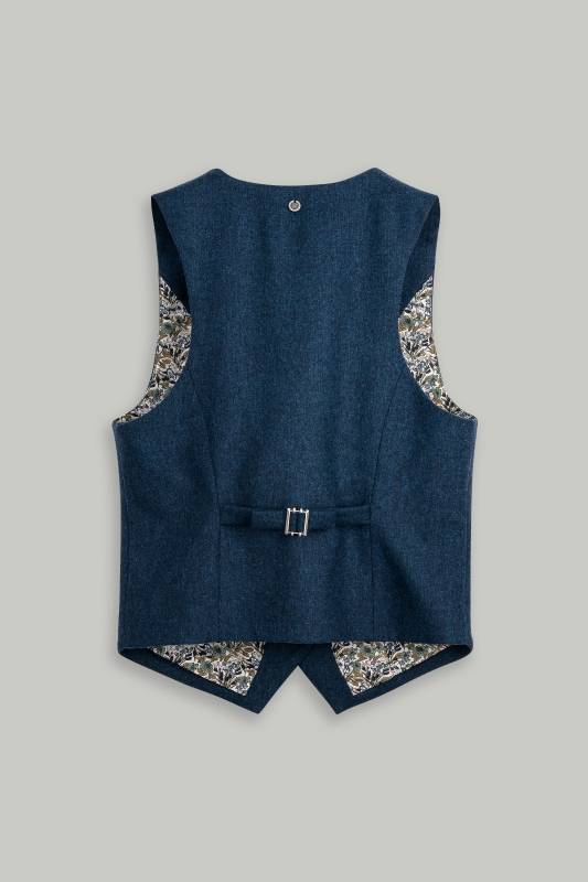 Rockmacherin Resal Damenweste Klassich Aus Feiner Wolle