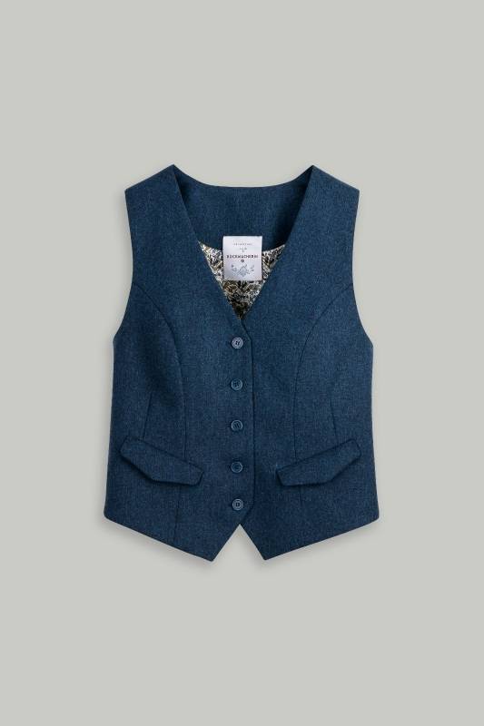 Rockmacherin Resal Damenweste klassich aus feiner Wolle Rockmacherin Resal Damenweste klassich aus feiner Wolle