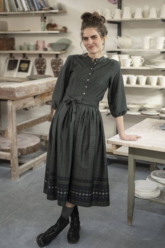 Rockmacherin Elena Vintagekleid Mit Schärpe