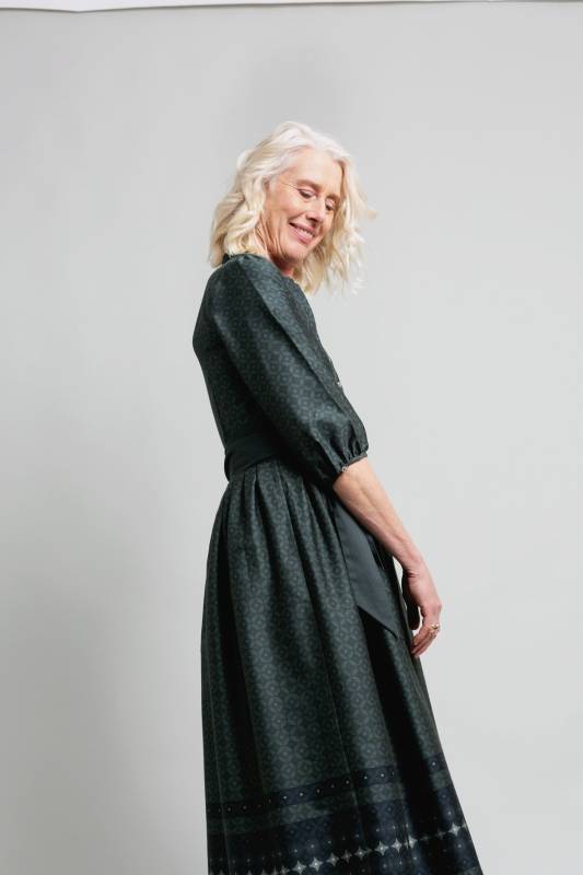 Rockmacherin Elena Vintagekleid Mit Schärpe