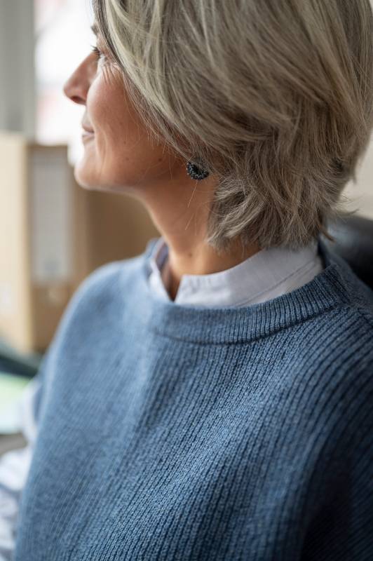 Rockmacherin Marina Strickpullunder