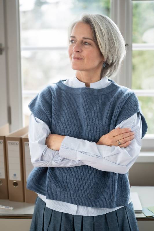 Rockmacherin Marina Strickpullunder