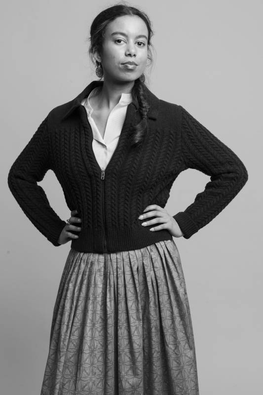 Rockmacherin Nelly Strickjacke