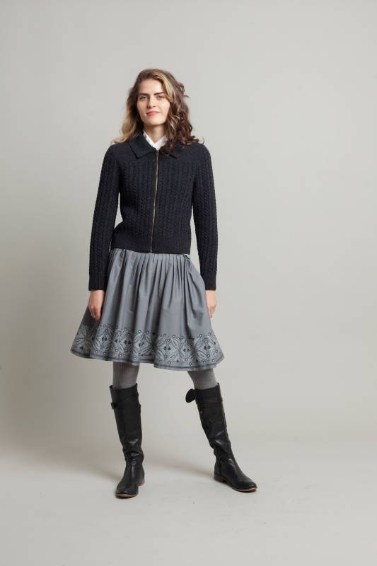 Rockmacherin Nelly Strickjacke