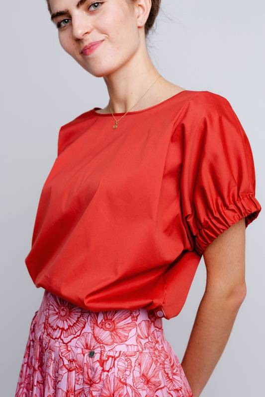 Rockmacherin Oana Damen-Bluse im Kimono-Stil