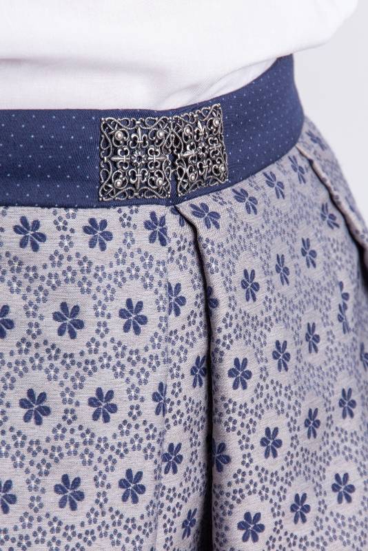 Rockmacherin Rock Münter Grau Blau