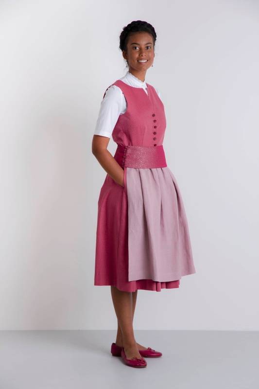 Rockmacherin Schärpe Pink-rot