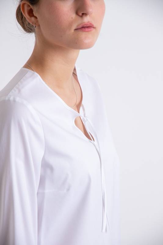 Rockmacherin Susi Bluse Halbarm Mit Kellerfalten