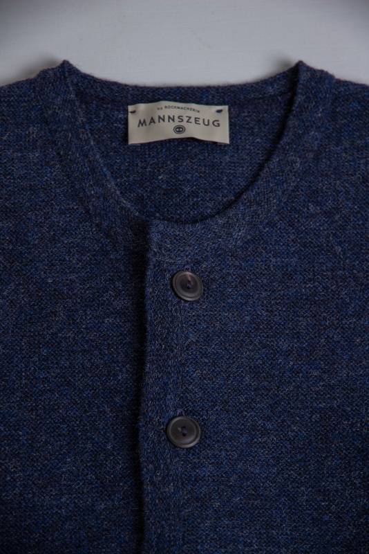 Rockmacherin Wolf Herren-Strickjacke