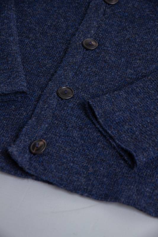 Rockmacherin Wolf Herren-Strickjacke