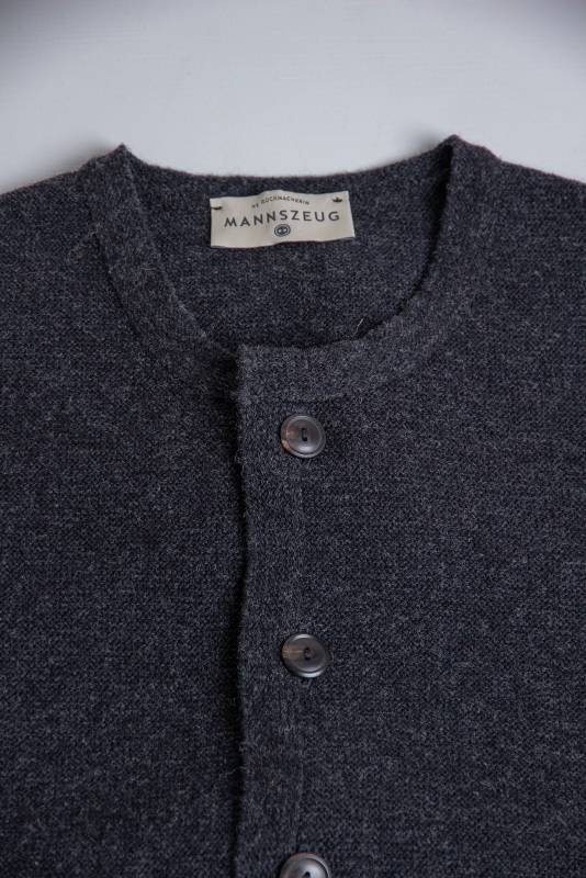 Rockmacherin Wolf Herren-Strickjacke