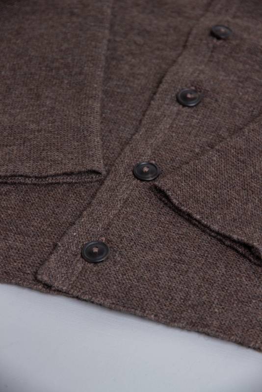 Rockmacherin Wolf Herren-Strickjacke