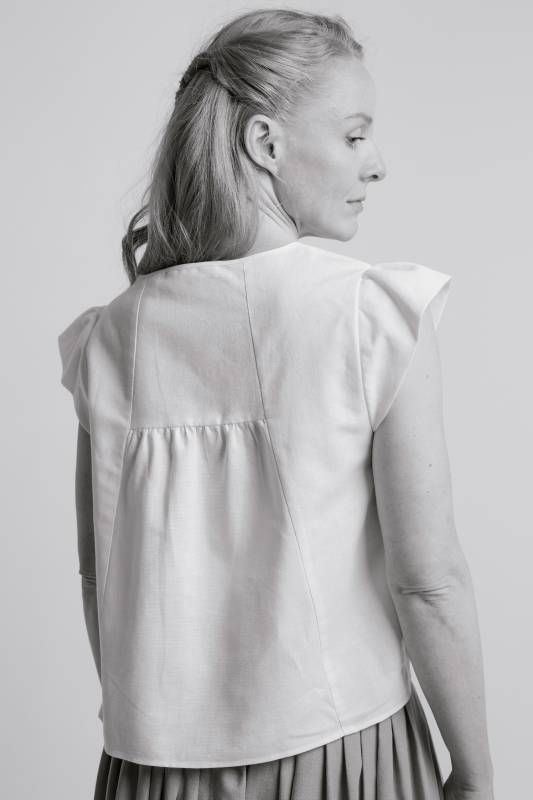 Rockmacherin Sesa Damenbluse A-förmig Mit Flügelarm