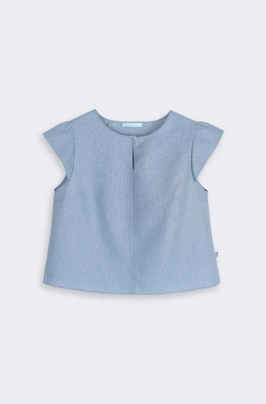 Rockmacherin Sesa Damenbluse A-förmig mit Flügelarm