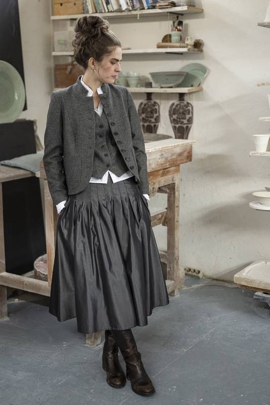 Rockmacherin Simssee Seidig Schimmernder Trachtenrock