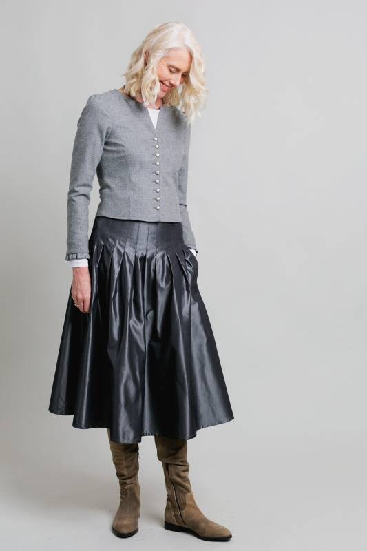 Rockmacherin Simssee Seidig Schimmernder Trachtenrock