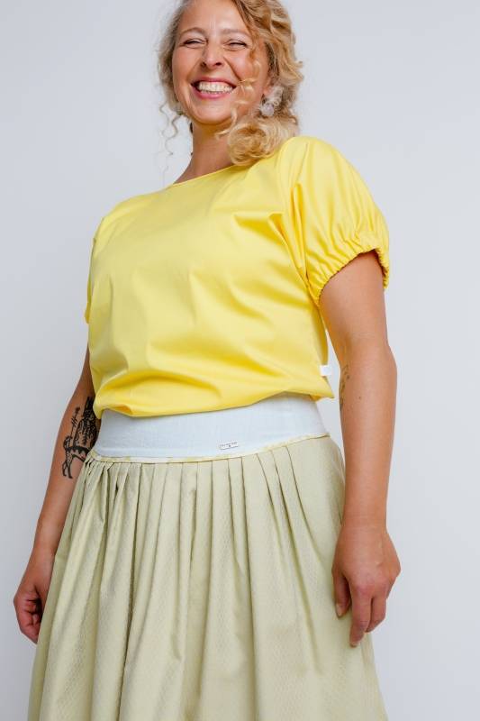 Rockmacherin Sonnastroi Trachtenrock Mit Passe Aus Feinem Baumwolljacquard