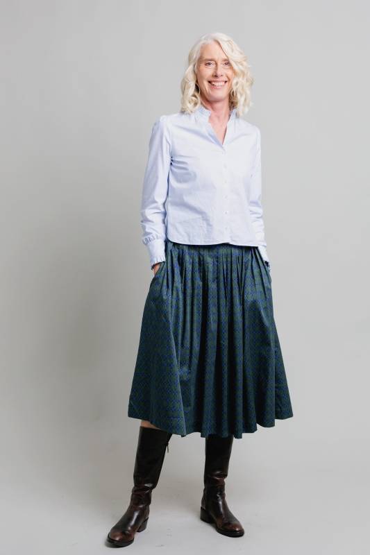 Rockmacherin Susanna Damen-Trachtenbluse Mit Rüschen Und Modernem Ärmelschnitt