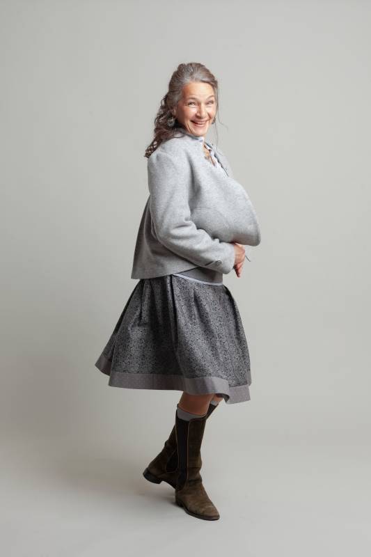 Rockmacherin Tähstund Trachtenrock mit edlem Wolljacquard