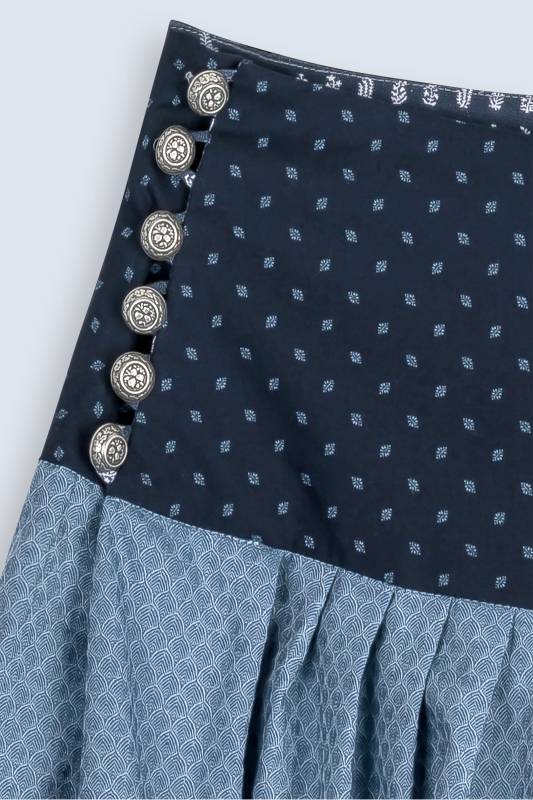 Rockmacherin Wäinschlog Damen Trachtenrock Mit Feinstem Baumwolljacquaerd