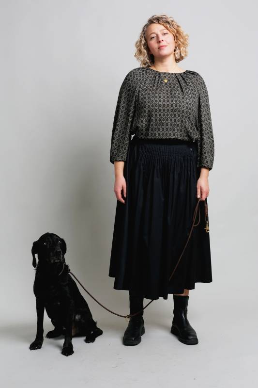 Rockmacherin Windach Uni Trachtenrock Mit Biesen Und Gummizug