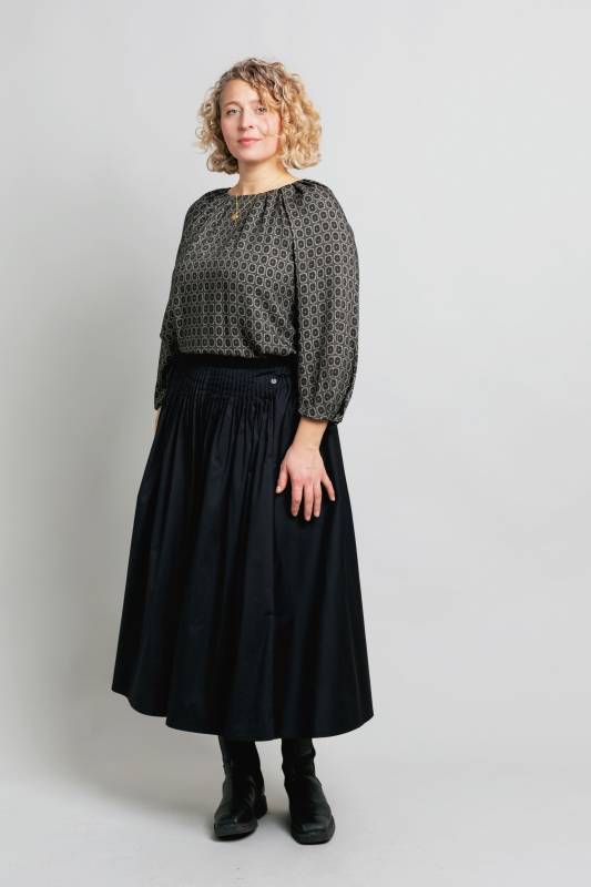 Rockmacherin Windach Uni Trachtenrock Mit Biesen Und Gummizug