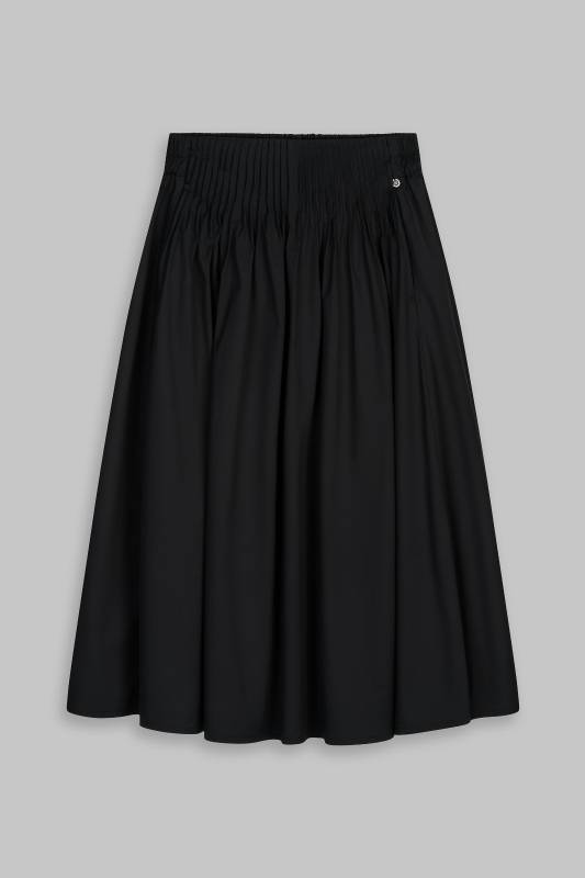 Rockmacherin Windach Uni Trachtenrock mit Biesen und Gummizug