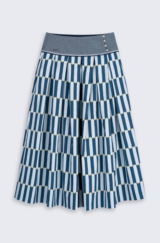 Rockmacherin Woikn Trachtenrock In Maxilänge Und Grafischem Print